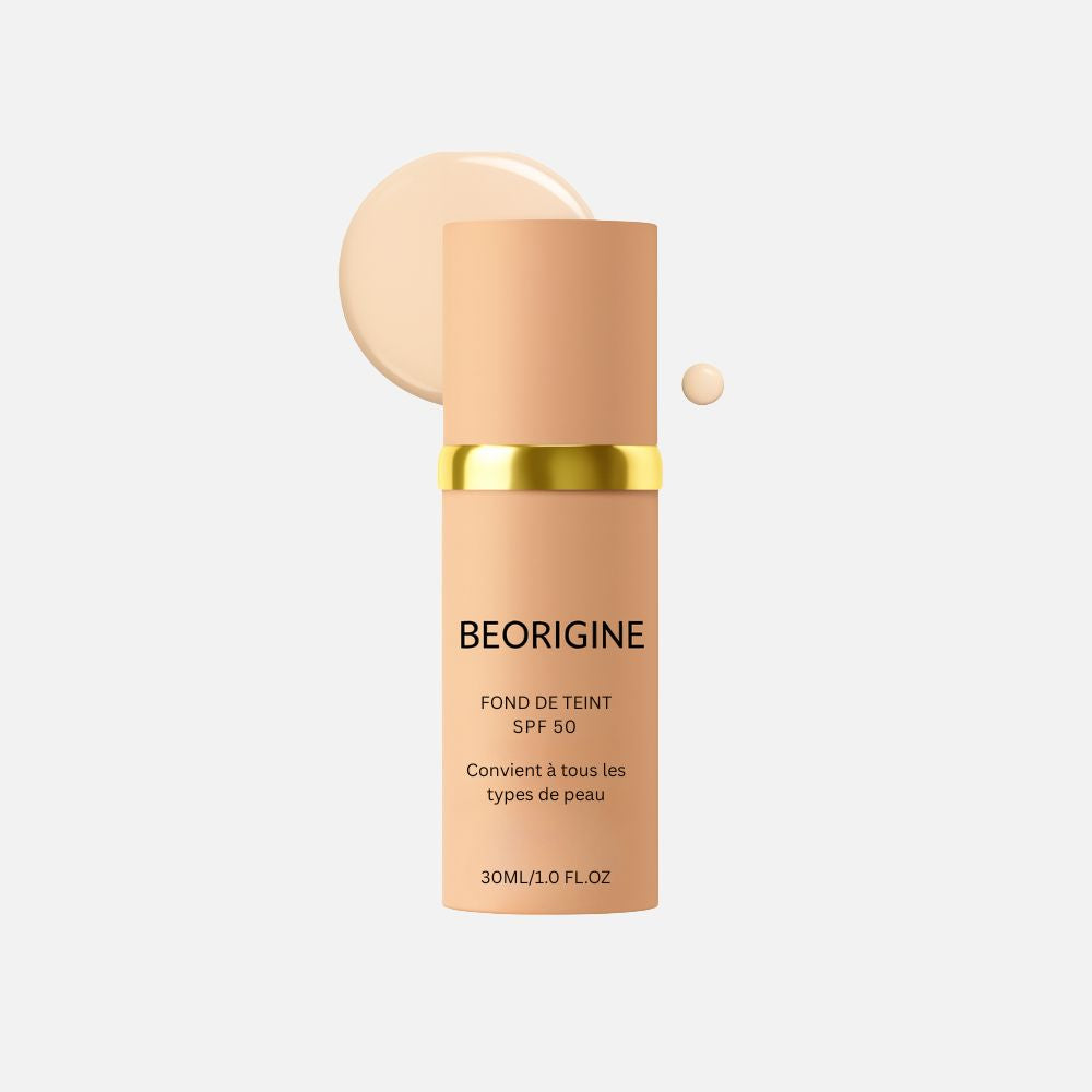 Fond de teint 4-en-1 : éclat parfait et protection SPF 50