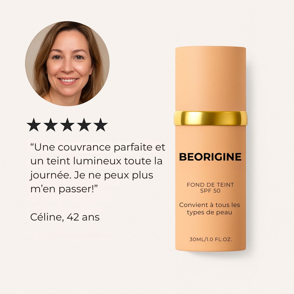 Fond de teint 4-en-1 : éclat parfait et protection SPF 50