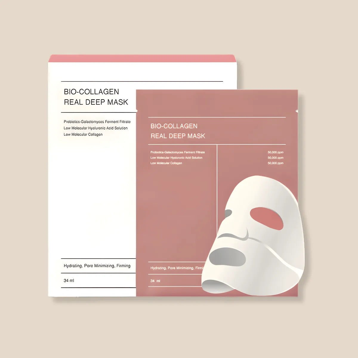 Masque au Collagène – Lot de 4