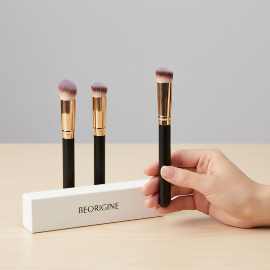 Ensemble de 3 pinceaux de maquillage