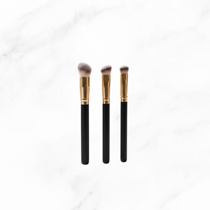 Ensemble de 3 pinceaux de maquillage